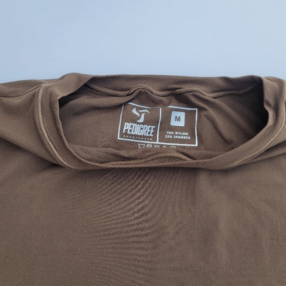 Pedigree ButterSoft Baby Tee Crop Top | Brown - Picture 5 of 10